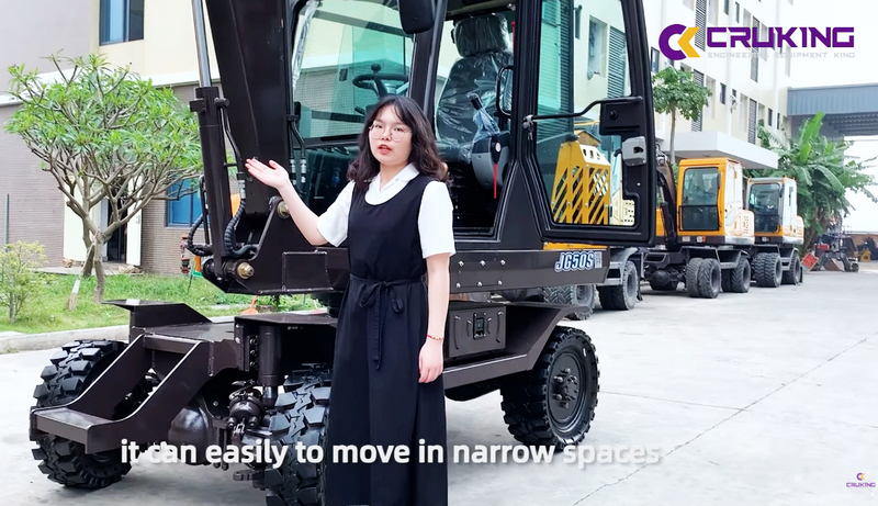 CRUKING | JINGGONG JG50S Wheeled Excavator