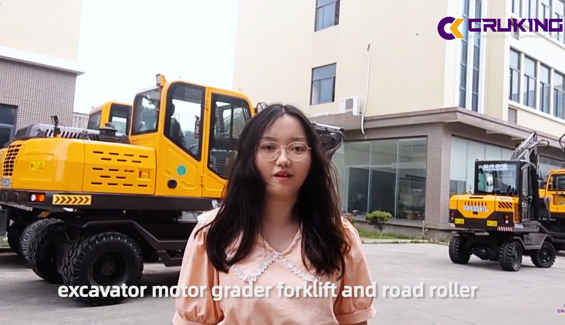 CRUKING | JINGGONG JG150S Wheeled Excavator