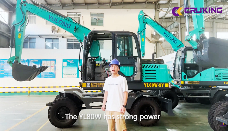 CRUKING | YULONG YL80W Wheeled Excavator