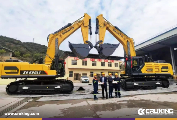 SHANTUI Mining Excavator Batch Helps Southeastern Coastal Mine Development