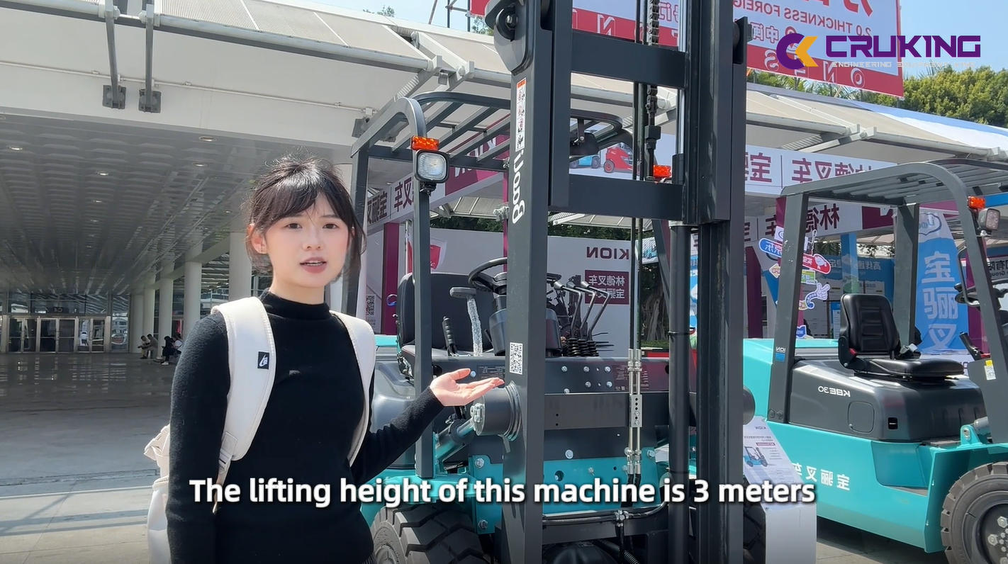 BAOLI KBD35-L3 Diesel Forklift Lifts More Than Expected