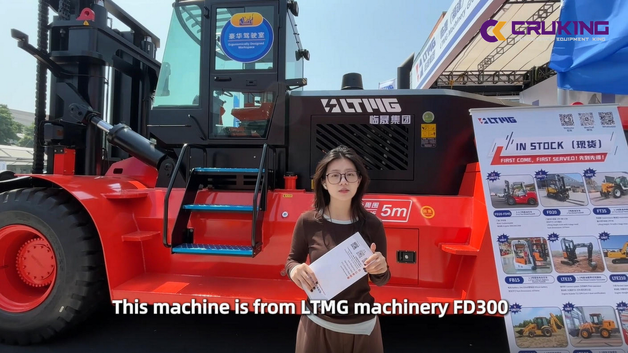 See Why LTMG FD300 Forklift Stands Out on Site