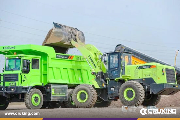 LIUGONG 856E-MAX Electric Loader Green Times Trendsetter!