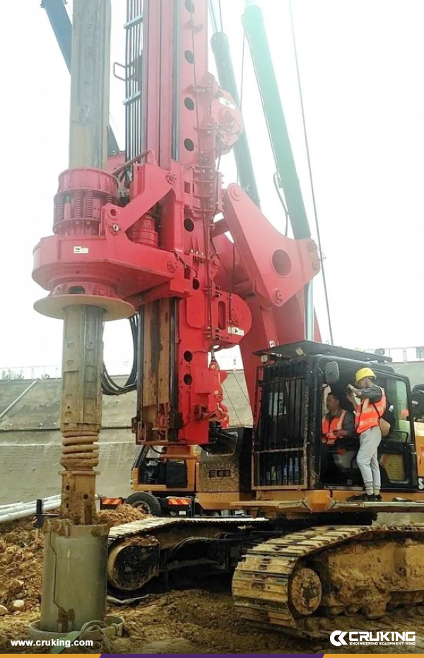 SANY SR235M, A Powerful Tool for Pile Foundation Construction