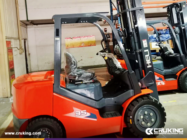 3 Units HELI CPCD35 Forklift to Guatemala