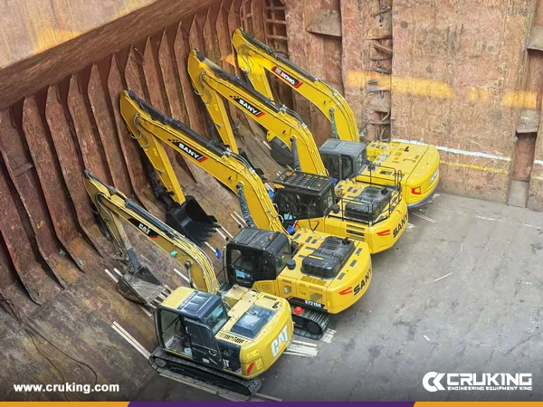 Solomon Islands - 2 Unit XCMG XE215C Crawler Excavator & 1 Unit XC948 Wheel Loader