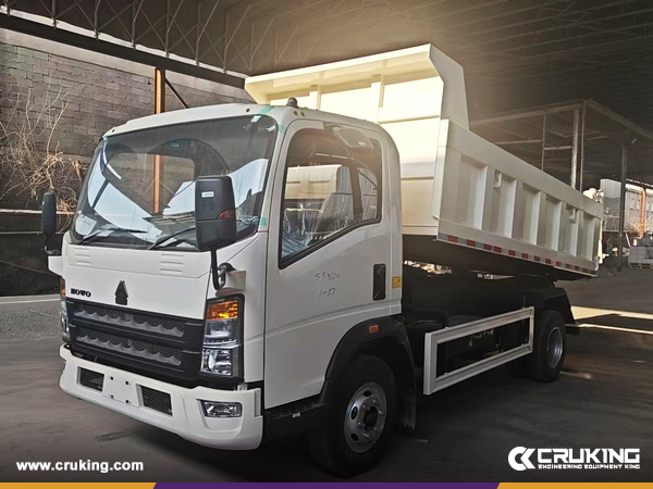 Solomon Islands - 1 Unit CRUKING T3007 Telehandler & SINOTRUK ZZ1107D3415C1R Dump Truck