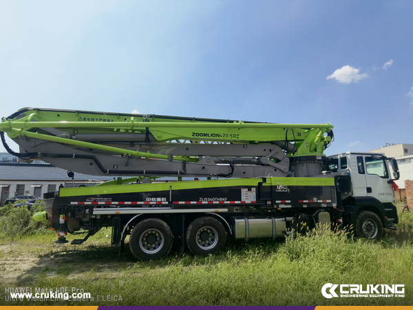 China - 1 Unit ZOOMLION ZLJ5340THBKF Truck-Mounted Concrete Pump Truck